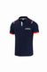 SPARCO MARTINI POLO EMBROIDERIES CHOMBA - NAVY
