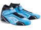 ALPINESTARS TECH-1 T V3 22 AUTO FIA APPROVED BOOT - LIGHT BLUE/BLACK