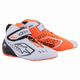 ALPINESTARS TECH-1 KX V2 KARTING BOOT - WHITE/ORANGE