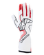 ALPINESTAR TECH-1 RACE V4 GLOVE - WHITE/RED
