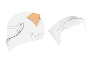 SCHUBERTH SP1 HELMET REAR WING