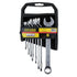 CROSSMASTER 8 PIECE ANGLED COMBINATION WRENCHES