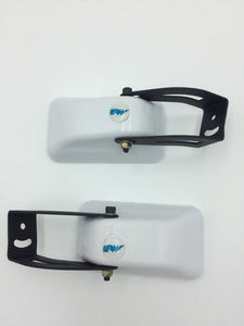 White Exterior Mirror