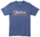 SPARCO SCRIPT SHORT SLEEVE T-SHIRT - BLUE