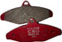 Rear brake pads
